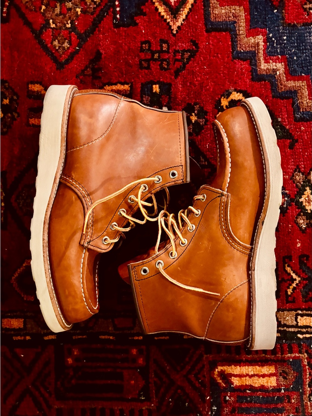 Red Wing 875 Classic Moc Toe Boots - Size 9D
